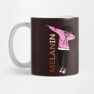 Afro Melanin Dab Dance Mug